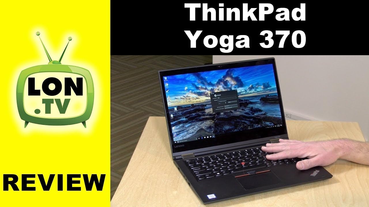 Watch Lenovo Thinkpad Yoga 370 Review - 2 in 1 with built-in